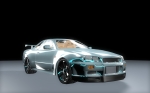 Promotional 3D model for presentation